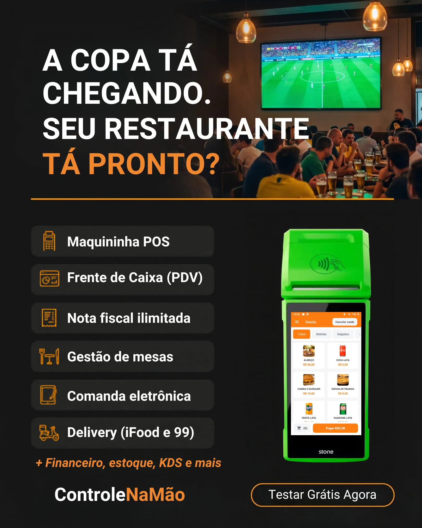 Prévia do projeto Jemini Food
