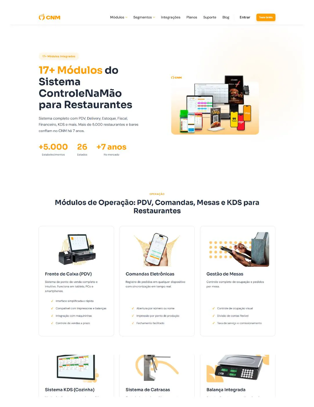 Prévia do projeto Hub de módulos